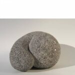 Sluimerend (poes) 2010 Belgisch hardsteen / 35x23x23 / prijs op aanvraag